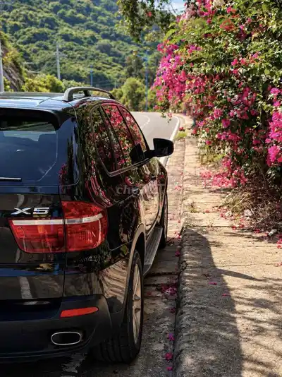 BMW X5 E70 2007 черный автомат