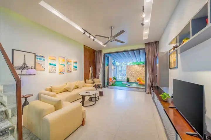 Аренда дома 4 этажа, 4 спальни, Nam Viet A, Ngu Hanh Son