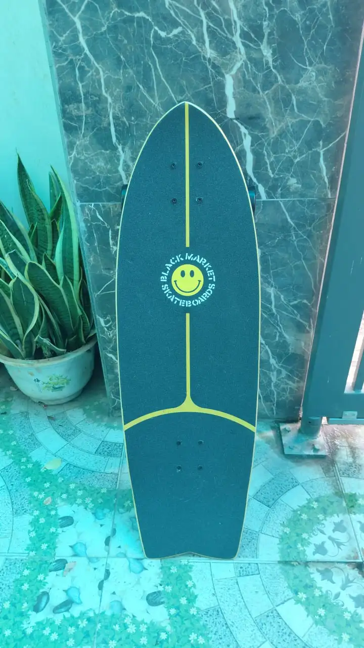 Скейтборд Black Market Inked Surfskate Cruiser