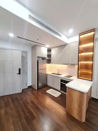 Аренда квартиры 1N+ 48м² Masteri B, вид на озеро, полная мебель