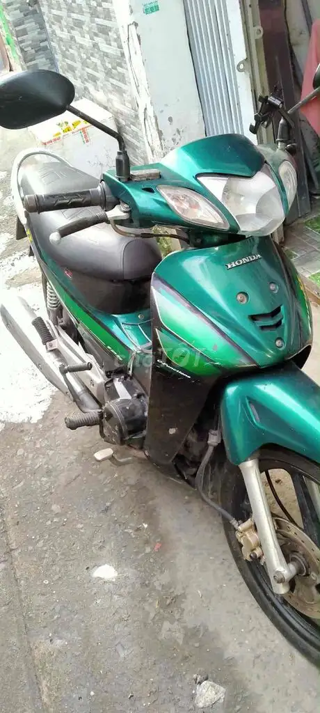 Honda Future II, зеленый, механика