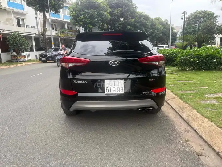 Hyundai Tucson 1.6 Turbo 2018 Черный 48 000 км
