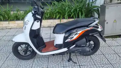 Honda Scoopy 2024 белый, чёрный, серый
