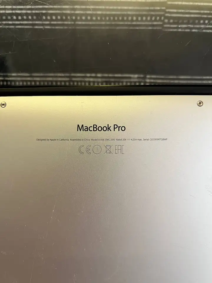 MacBook Pro 15” Retina (Mid 2015)