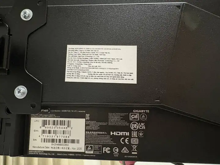 Монитор Gigabyte GS25F14 25"