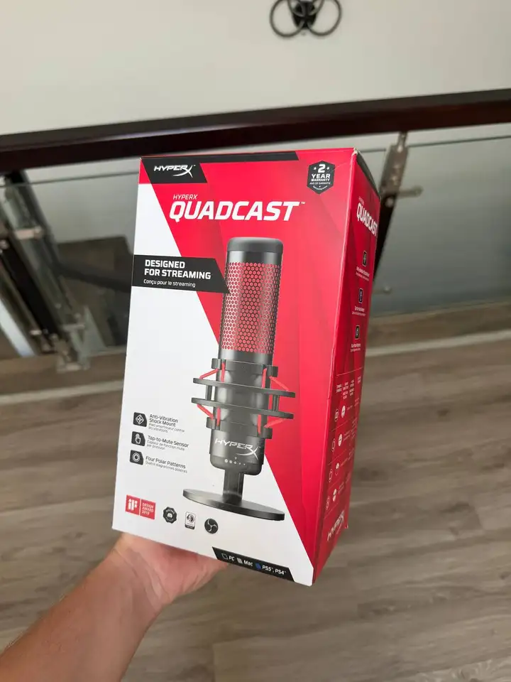 Микрофон HyperX QuadCast