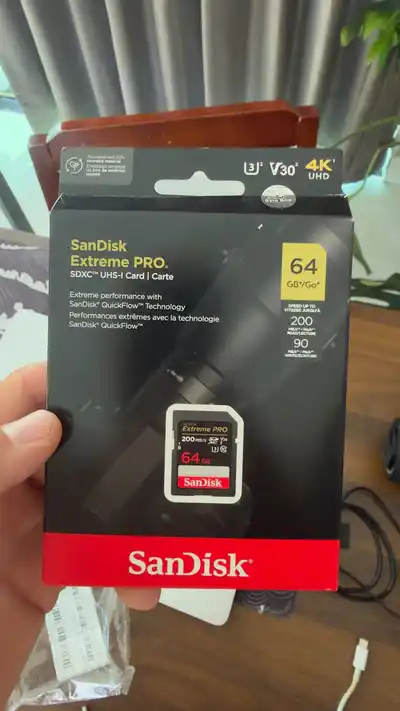 SD карта SanDisk Extreme PRO 64 ГБ