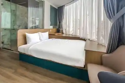 ОДНОКОМНАТНАЯ КВАРТИРА НА ВЕРХНЕМ ЭТАЖЕ - УЮТНЫЙ РАЙОН - НЕДАЛЕКО ОТ МОРЯ