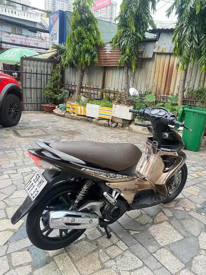 Suzuki Hayate коричневый скутер