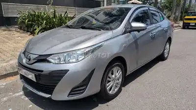 Toyota Vios E 2018 Механика Серебристый