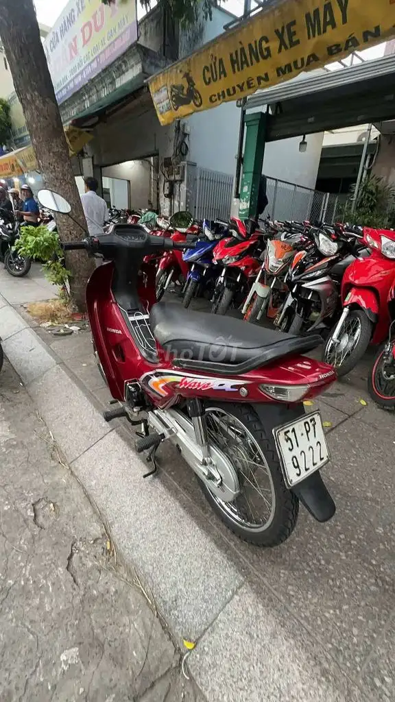 Honda Wave Alpha 2002, красная, механика
