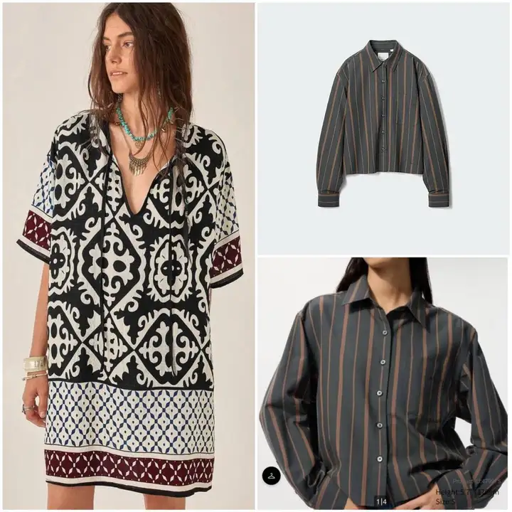 Платье-туника, Рубашка Uniqlo JW Anderson