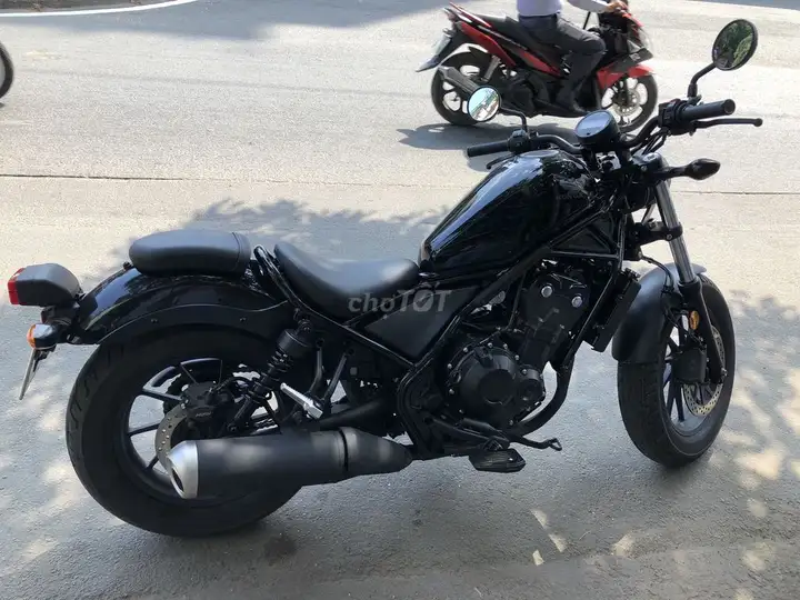 Honda Rebel 500 2017 чёрный 4444 км