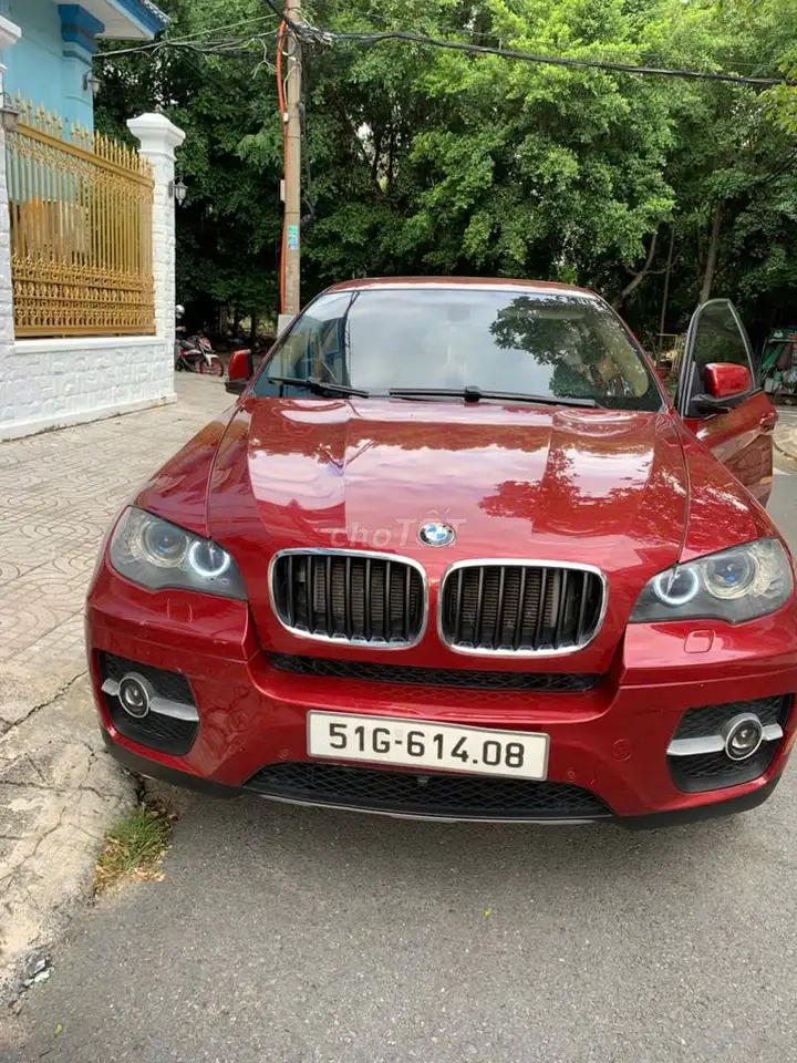 BMW X6 2011, комплектация Full, красный