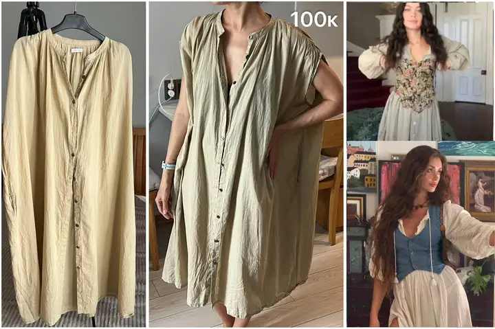 Накидка хлопковая винтажная