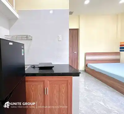 🏠 Комната с антресолью + студия на 2 спальных места с полной мебелью в Cô Giang, Phú Nhuận