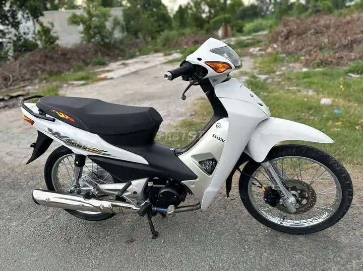 Honda Wave 50cc тюнинг 110cc Белый