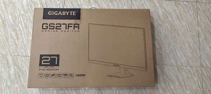 Монитор Gigabyte GS27FA 27" Full HD IPS 180Hz
