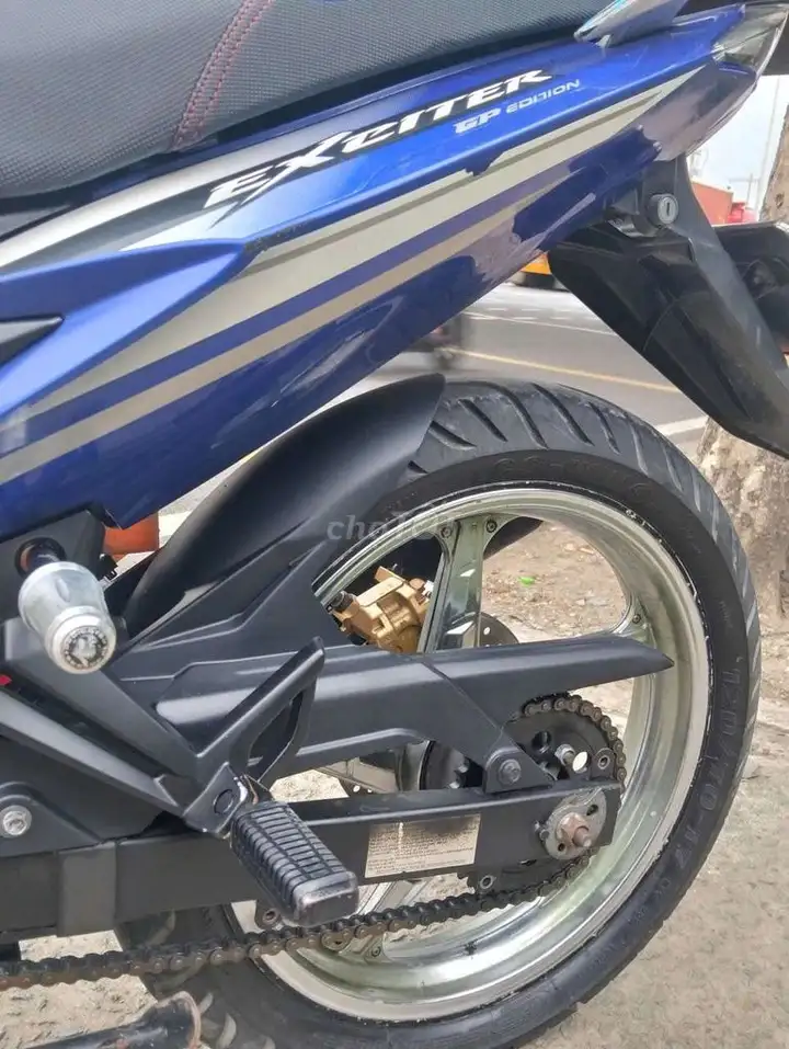 Yamaha Exciter 2013, сине-белый, пробег 82209 км