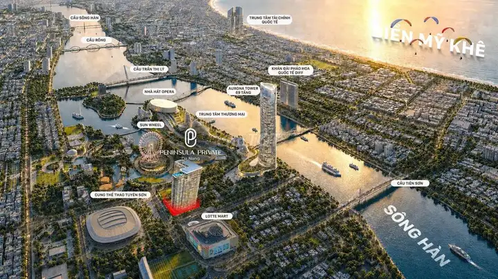 Peninsula Private Дананг – апартаменты DN Downtown по цене застройщика 1 этап