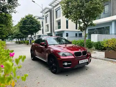 BMW X6 3.0 2008 красный