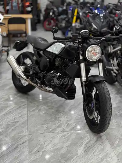 Мотоцикл GPX Gentleman 200 Cafe Racer черный Тайланд