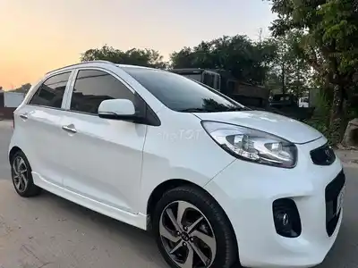 Kia Morning Luxury 2021 белый 60000 км