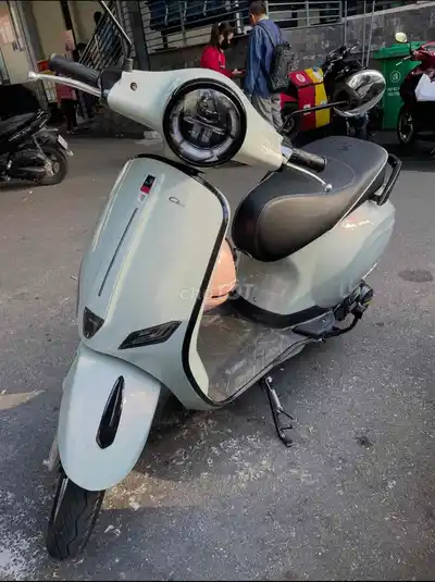 Скутер Espero Classic Pro 50cc, пробег 1500 км, цвет изумрудный