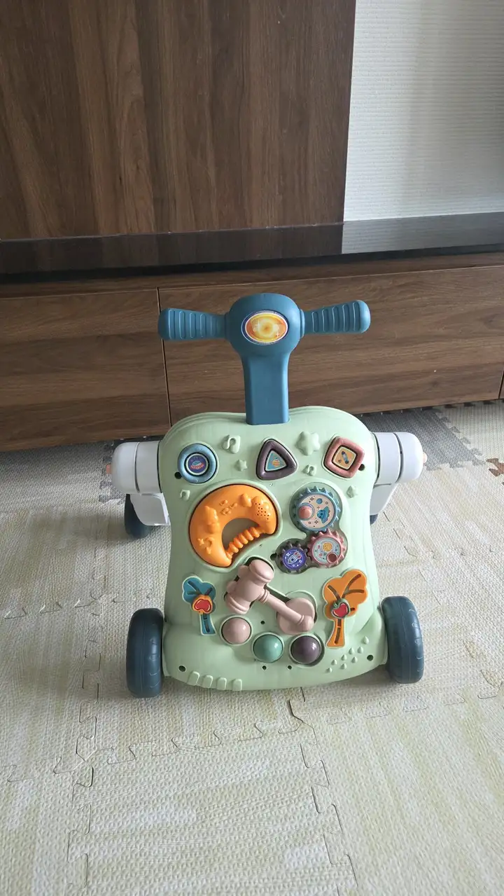 Детский манеж 120×180 и качалка-велосипед 6 в 1