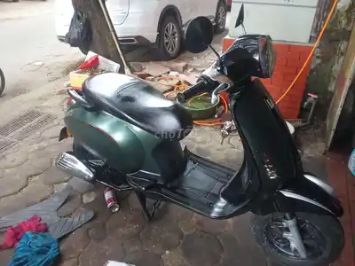 Зеленый мох Piaggio Vespa 50 куб. см