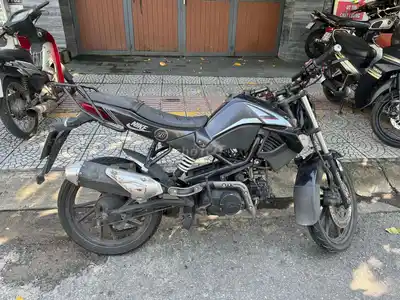 Мотоцикл с механической трансмиссией Kpipe 50cc, черный