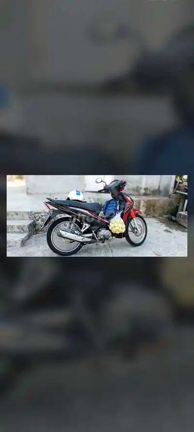 Honda Wave RSX 2024 красная