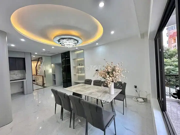 Bán nhà Hồng Tiến 7 tầng ô tô tránh gần Wellspring, Tâm Anh