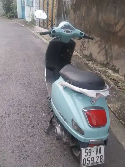 Скутер Dibao Vespa 50cc бирюзовый
