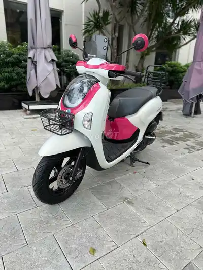 Honda Scoopy 2025 белый, розовый б/у