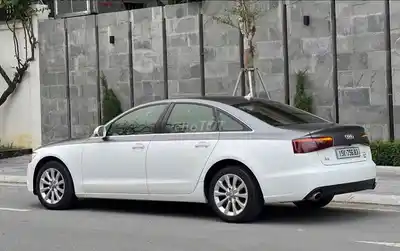 Audi A6 2013 белый пробег 90 тыс. км