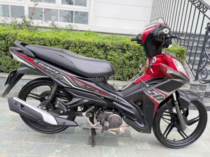 SYM Galaxy 50cc 2023 Черно-красный