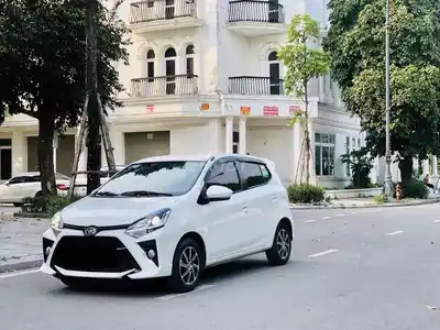 Toyota Wigo 1.2 G 2021 белый автомат 50 тыс. км