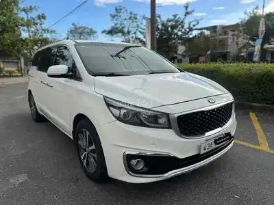 Kia Sedona 2017 2.2L DATH 156 000 км, белый