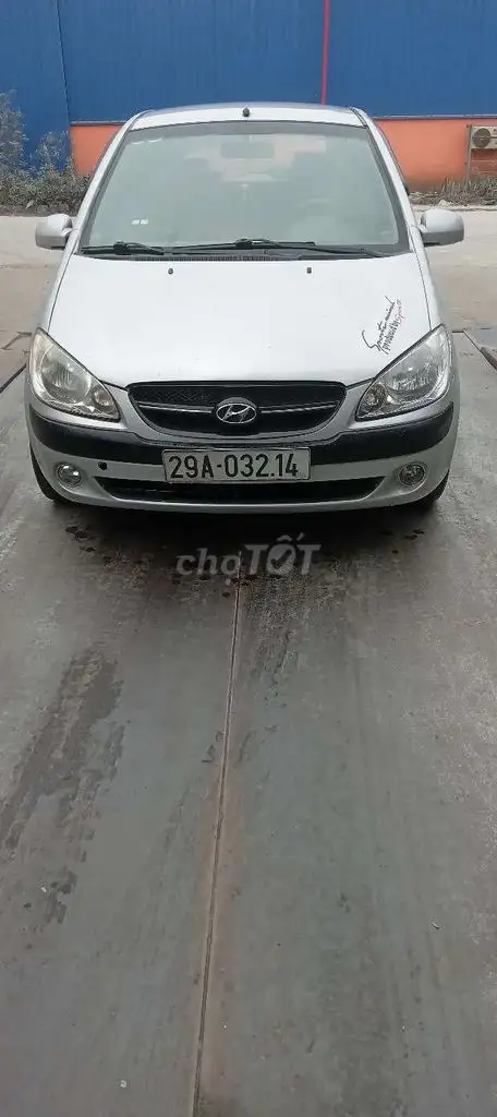 Hyundai Getz 2010 серебристый
