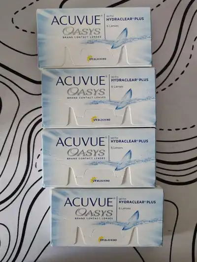 Контактные линзы Acuvue Oasys with Hydraclear Plus
