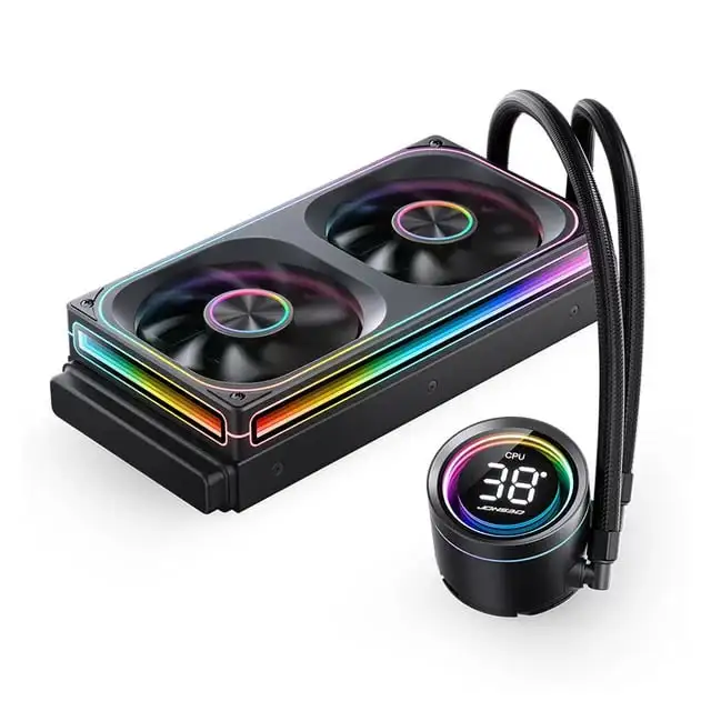 Кресло SIHOO M57, блок питания Corsair CX750, водяное охлаждение Jonsbo TH-240, монитор MSI MAG 275CQF E18, корпус Thermalake View 290 ARB