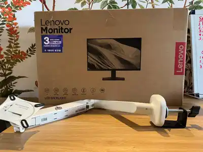 27-дюймовый 2K монитор Lenovo + газлифт-кронштейн