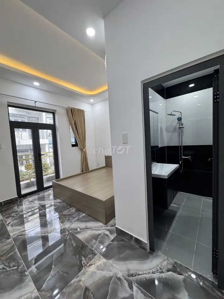 Дом ул. Ле Ван Куой, БХХА, Биньтан, 5 этажей, 60м²