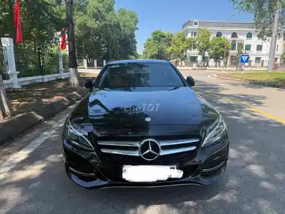 Mercedes-Benz C200 2015 Черный камера 360