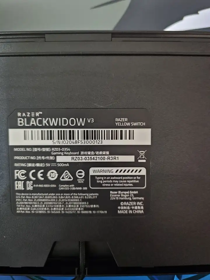 Механическая клавиатура Razer BlackWidow V3