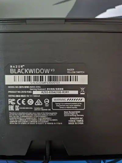 Механическая клавиатура Razer BlackWidow V3