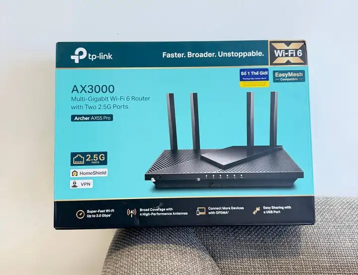 Роутер TP-Link Archer AX55-Pro
