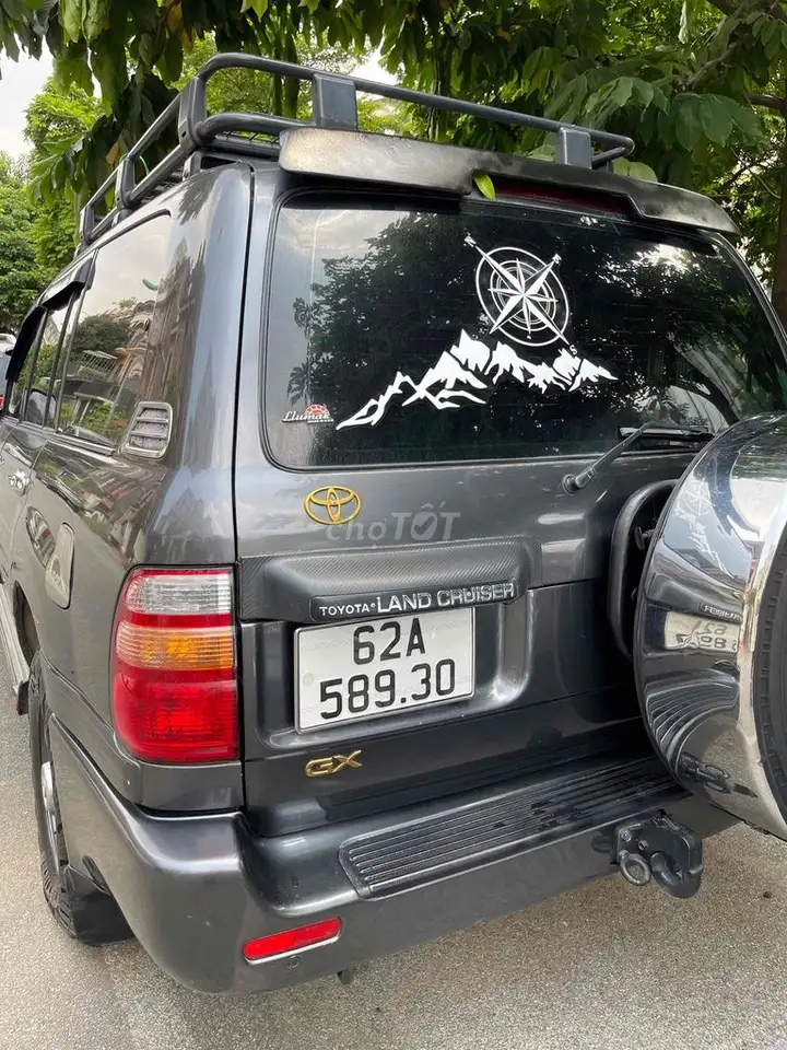 Toyota Land Cruiser GX 2002 4.5 автомат Серый