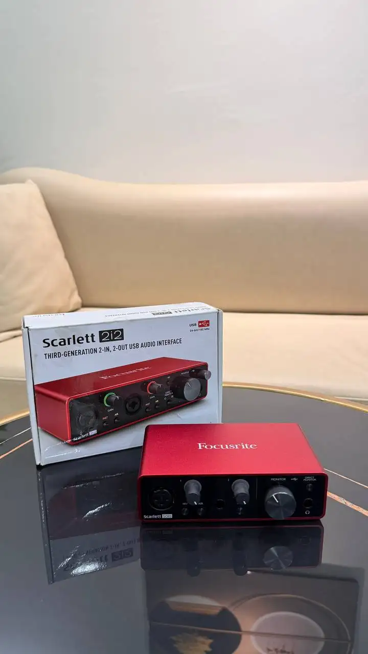 Arturia Minilab 3, Focusrite Scarlett Solo 3rd Gen, Beyerdynamic DT 770 PRO 250 ohm